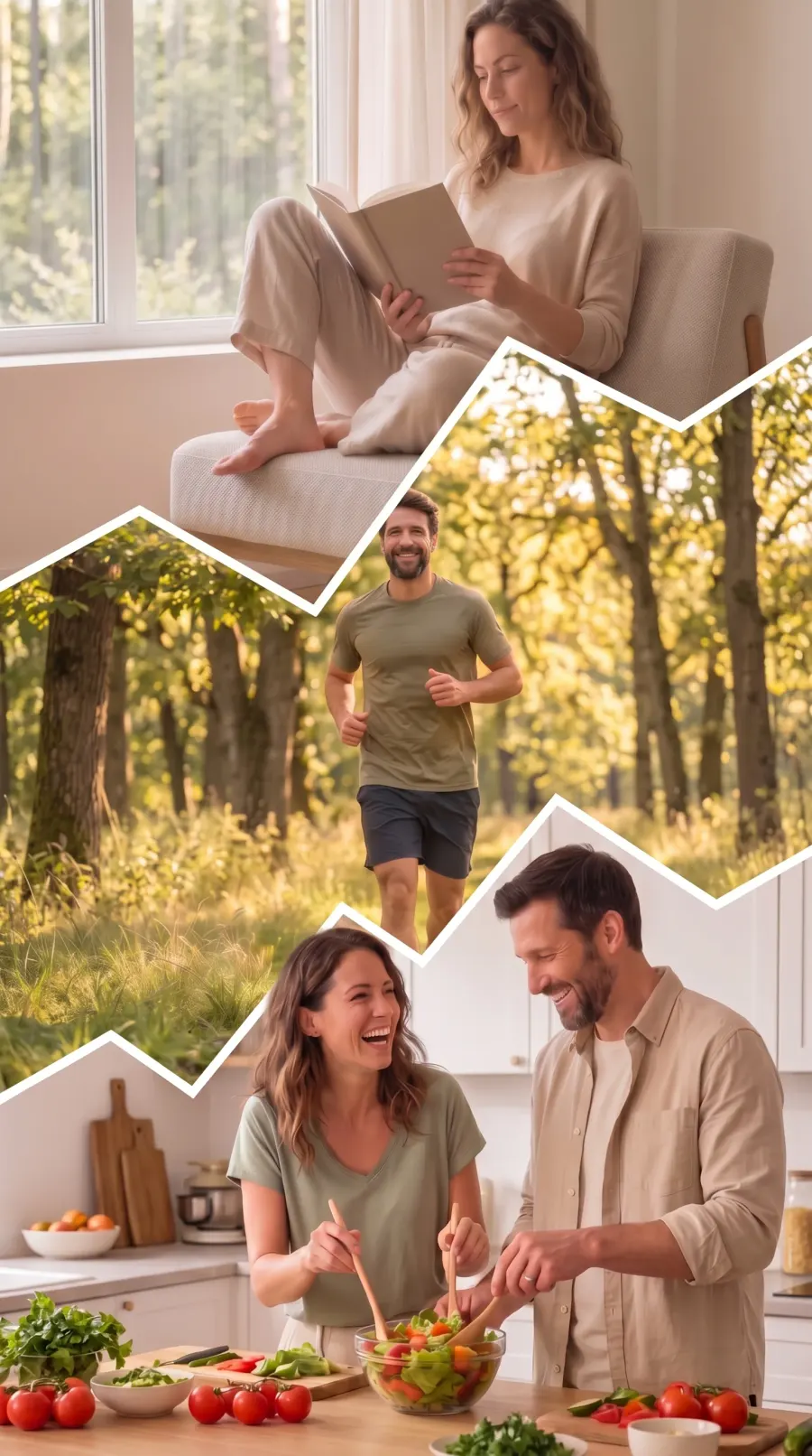 Everyday wellness moments at home and outside
